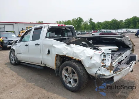 2018 Chevrolet Silverado 1500 Custom из США, поврежденный, VIN 1GCVKPEC8JZ221757